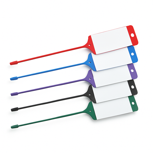 Schlüsselanhänger mit Schlaufe – verschiedene Farben – beschriftbar – Plomben24